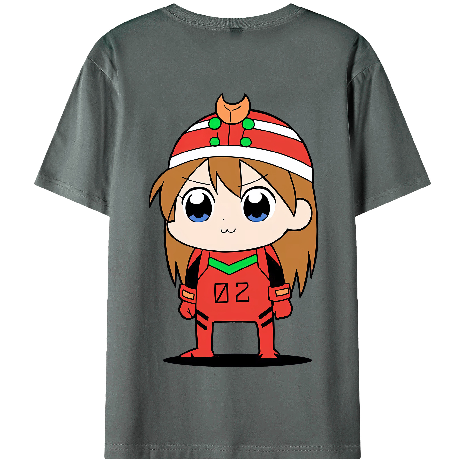 （画像用） EVA 新世紀エヴァンゲリオン 綿100％半袖Tシャツ（背面プリント）